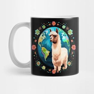 Alpaca Earth Day Mug